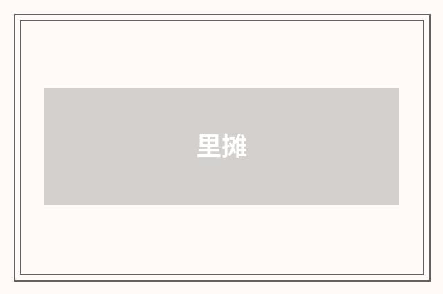 里摊