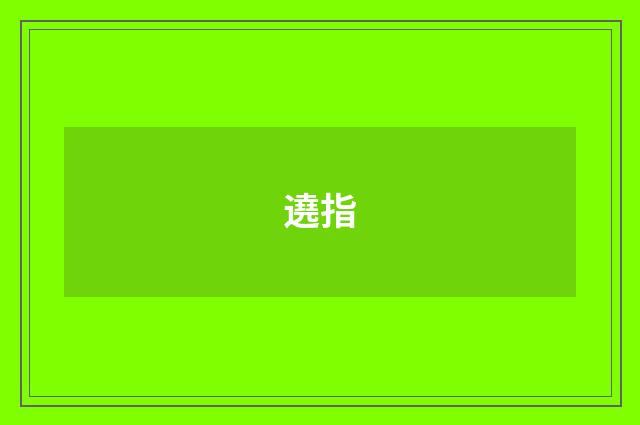 遶指