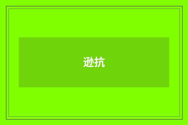 逊抗