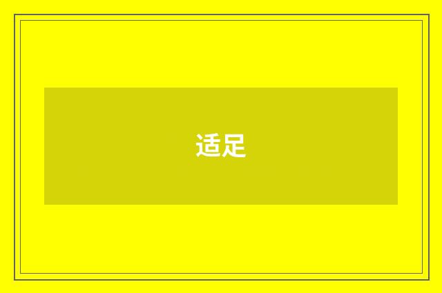 适足