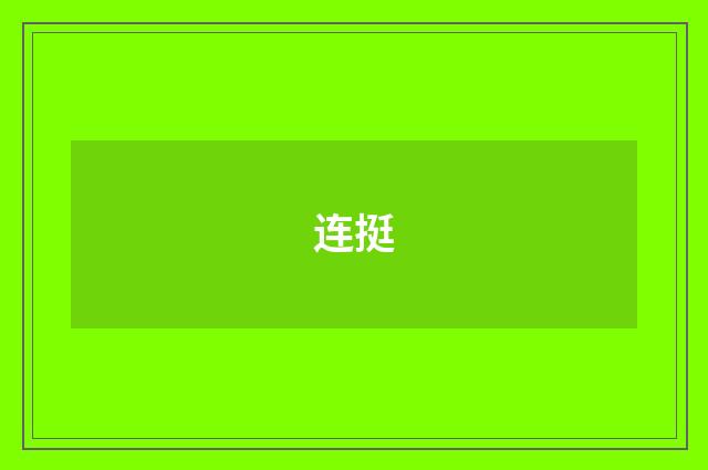 连挺