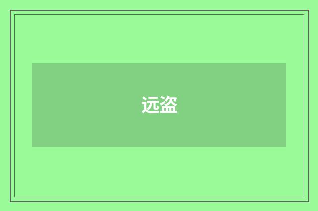 远盗