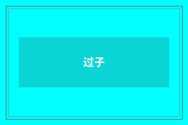 过子