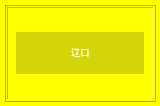 辽口