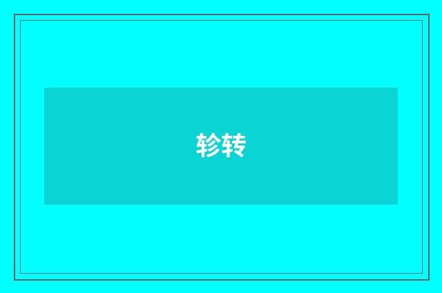轸转