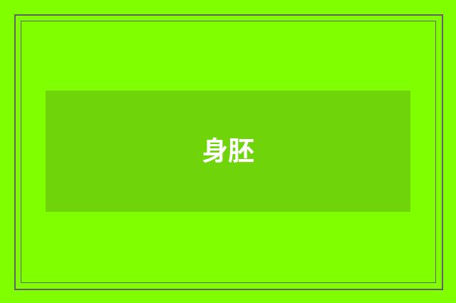 身胚