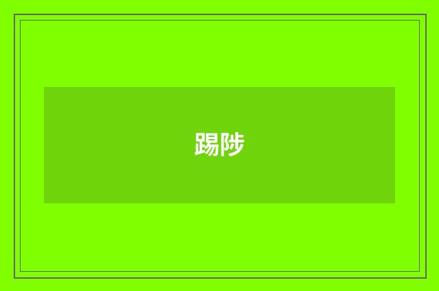 踢陟