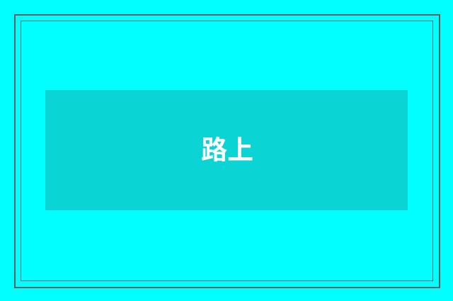 路上
