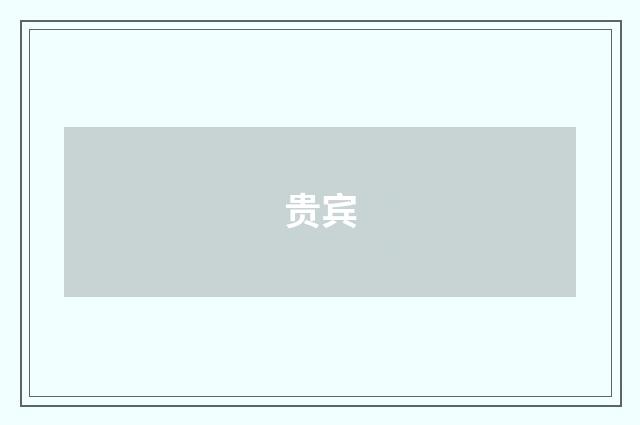 贵宾