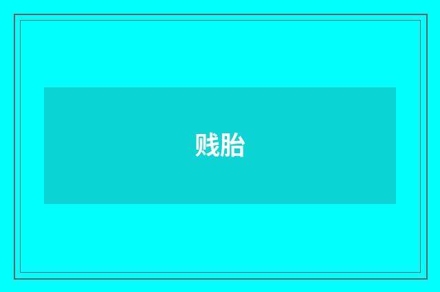 贱胎