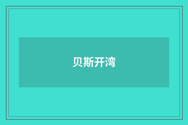 贝斯开湾