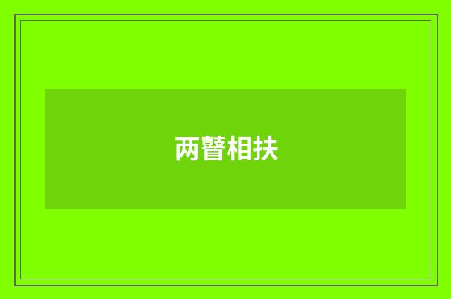 两瞽相扶