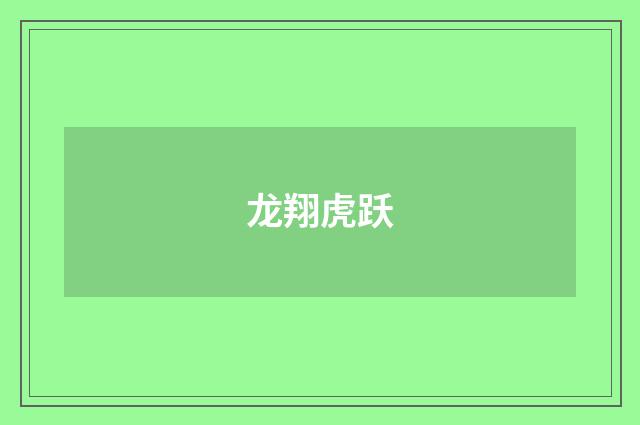 龙翔虎跃
