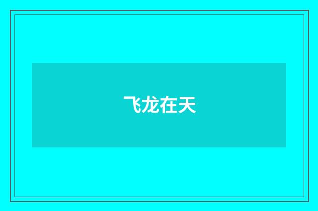 飞龙在天