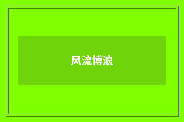 风流博浪