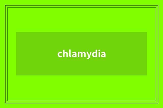 chlamydia