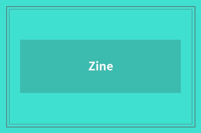 Zine