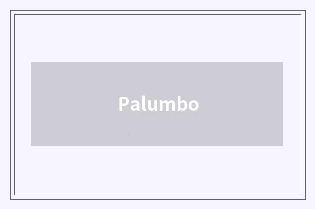 Palumbo