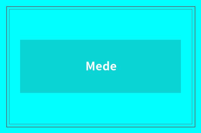 Mede