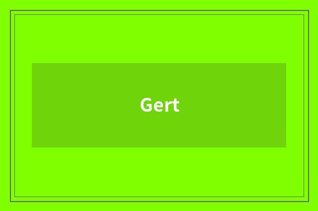 Gert