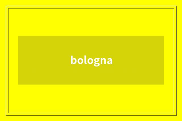 bologna