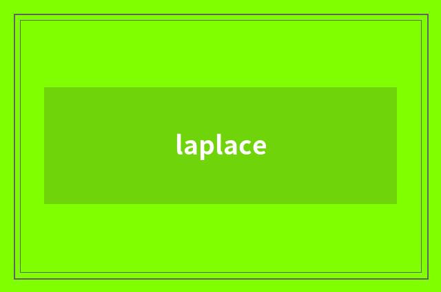 laplace