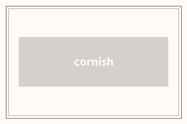 cornish