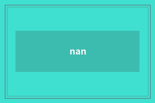 nan