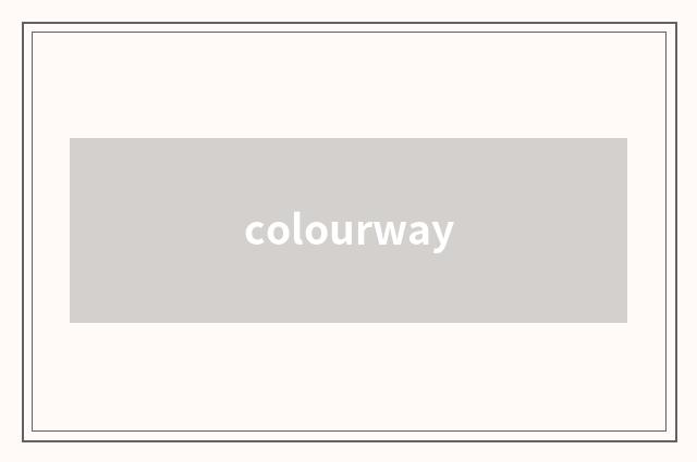 colourway