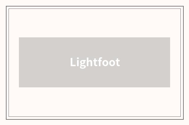 Lightfoot