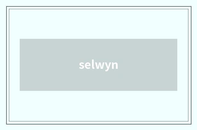 selwyn