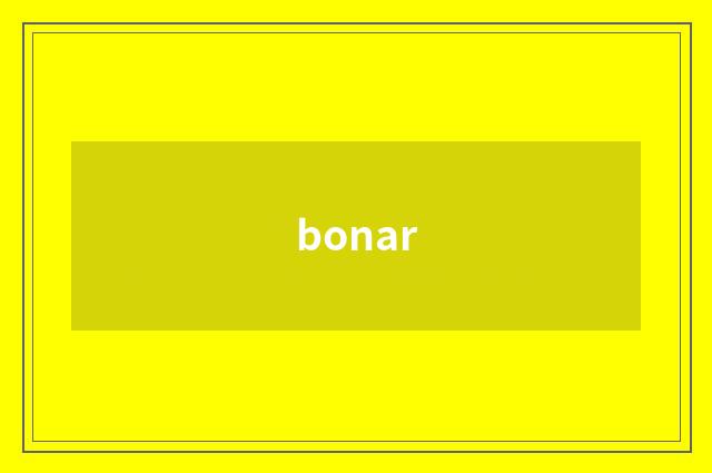 bonar