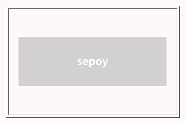 sepoy