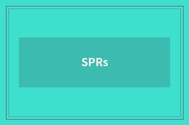 SPRs
