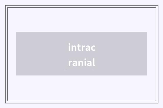 intracranial