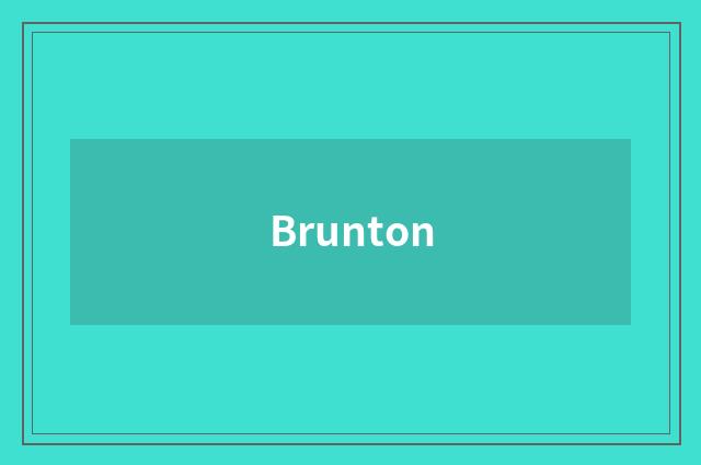 Brunton