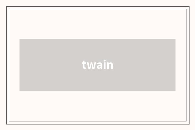 twain