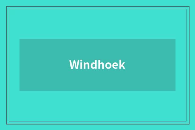 Windhoek