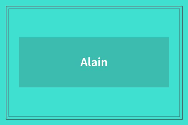 Alain