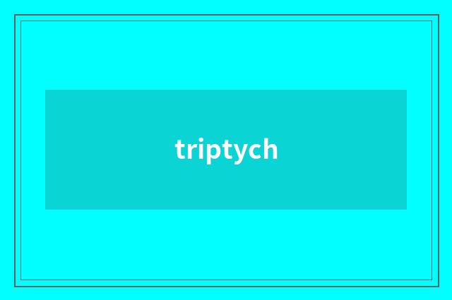 triptych