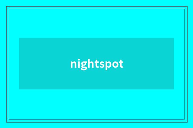 nightspot