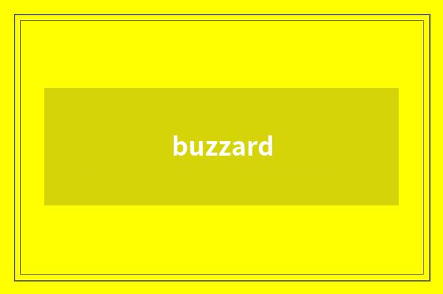 buzzard