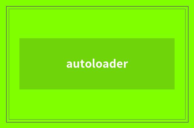 autoloader