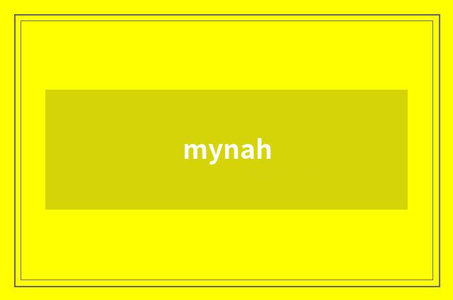 mynah