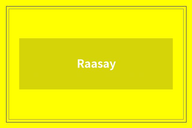 Raasay