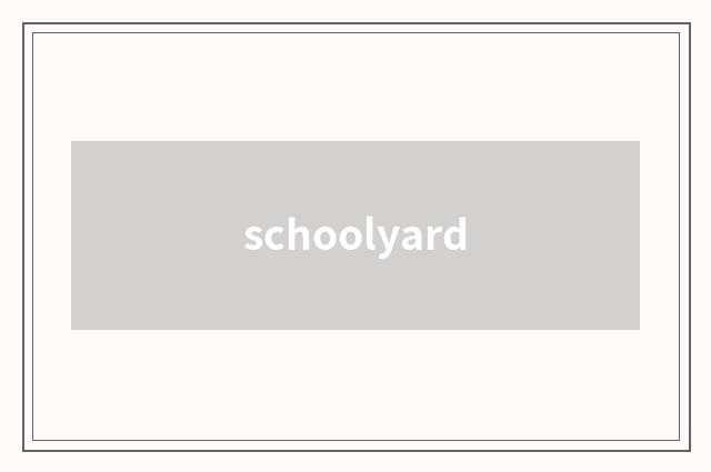 schoolyard