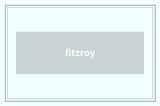fitzroy