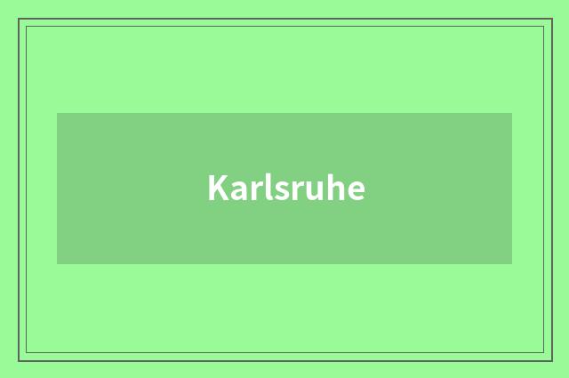 Karlsruhe