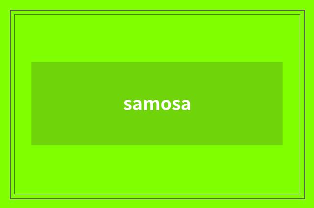 samosa