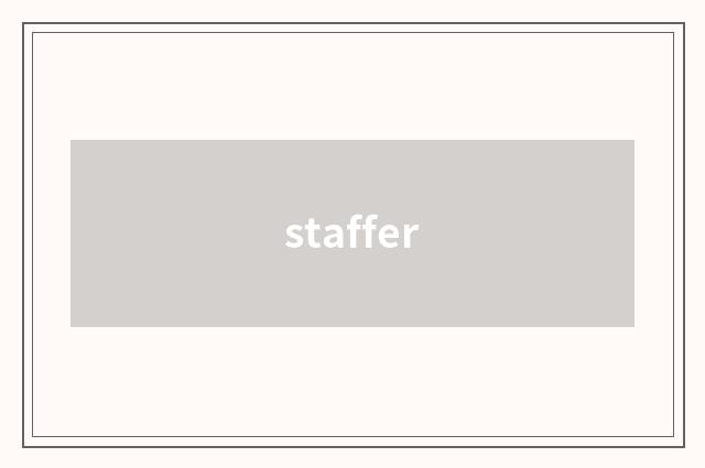 staffer